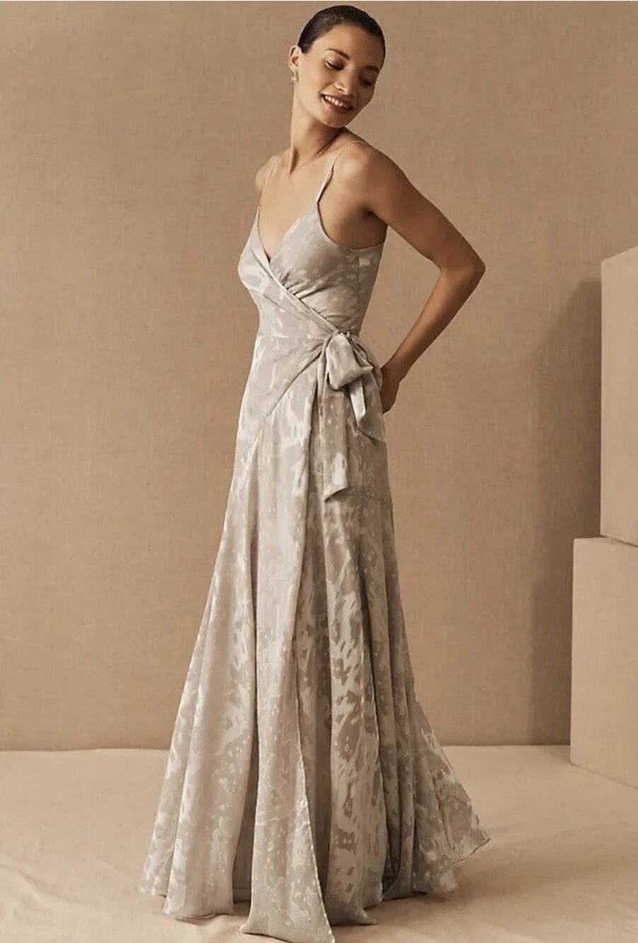 BHLDN Hutch Alden Dress - S Dove Grey